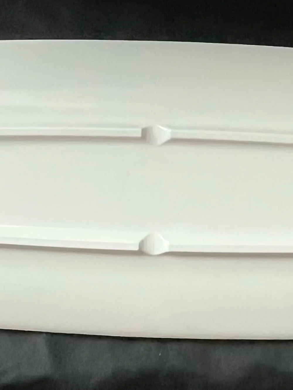 Crate & Barrel Melamine Fish Platter 16.5